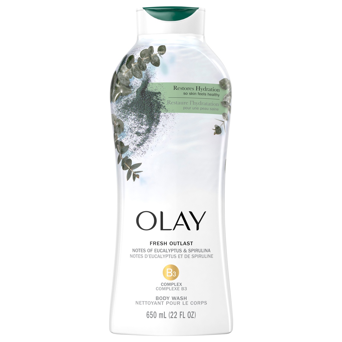 Olay Fresh Outlast Paraben Free Body Wash with Relaxing Notes of ...