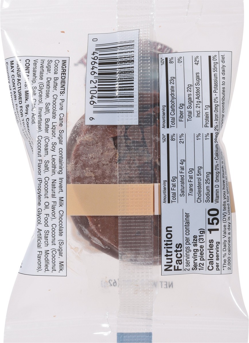 slide 2 of 14, Backroad Country Milk Chocolate Coconut Dream Patty 2.2 oz, 2.2 oz