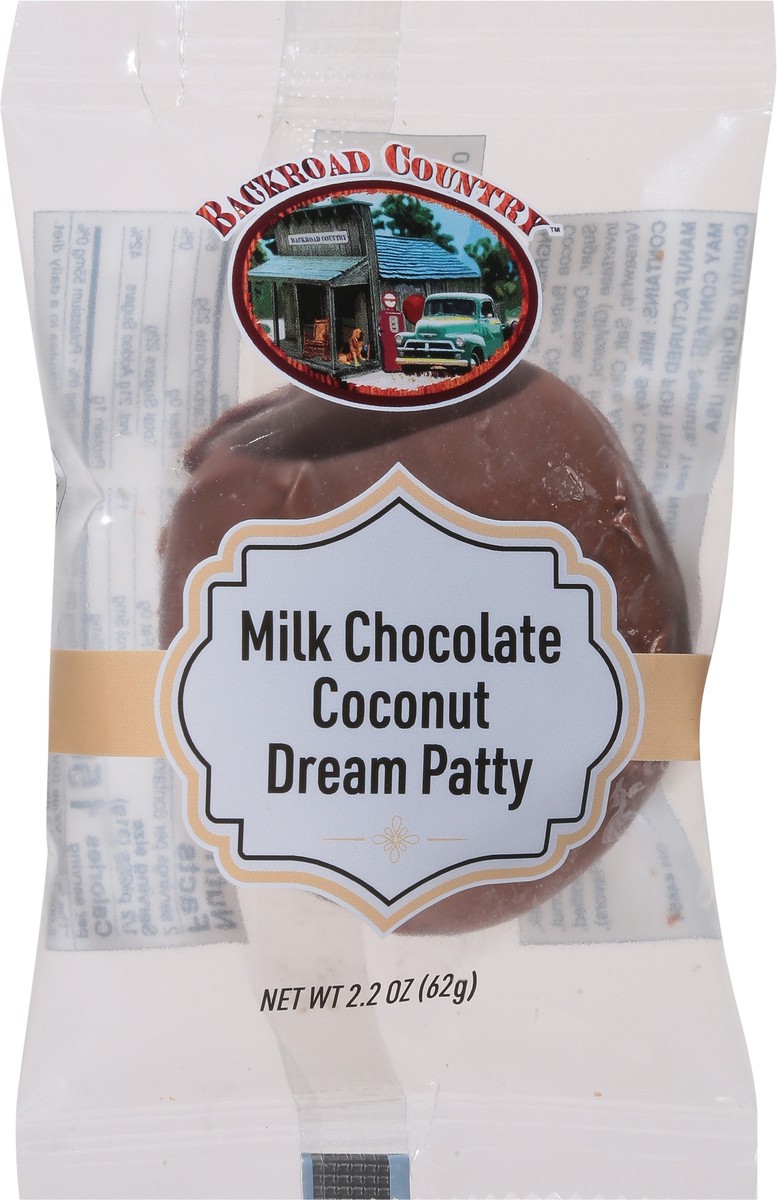 slide 8 of 14, Backroad Country Milk Chocolate Coconut Dream Patty 2.2 oz, 2.2 oz