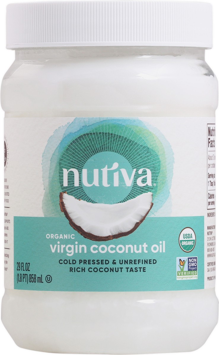 slide 5 of 14, Nutiva Organic Virgin Coconut Oil 29 fl oz, 29 fl oz