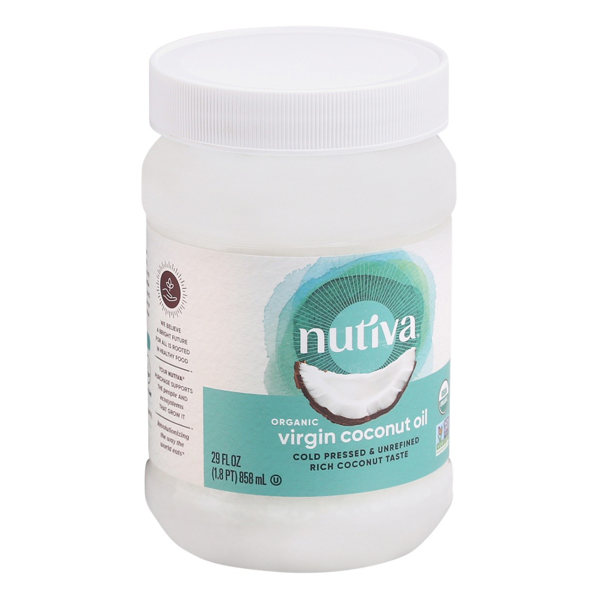 slide 4 of 14, Nutiva Organic Virgin Coconut Oil 29 fl oz, 29 fl oz