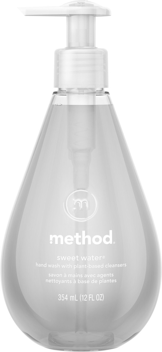 slide 3 of 3, method Gel Hand Soap, Sweet Water, 12 Ounce, 12 fl oz