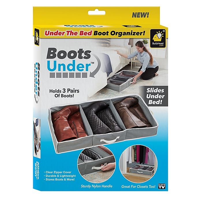 slide 5 of 5, As Seen on TV Boots Under Storage Organizer, 1 ct