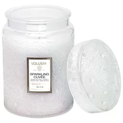 VOLUSPA Sparkling Cuvee Glass Jar Candle 18 oz / 510 g 1-Wick candle