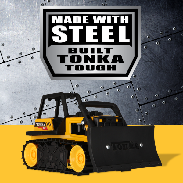 slide 12 of 21, Tonka Steel Classics Bulldozer, 1 ct