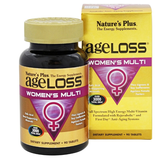 slide 1 of 1, Nature's Plus Ageloss Women's Multi, 90 ct