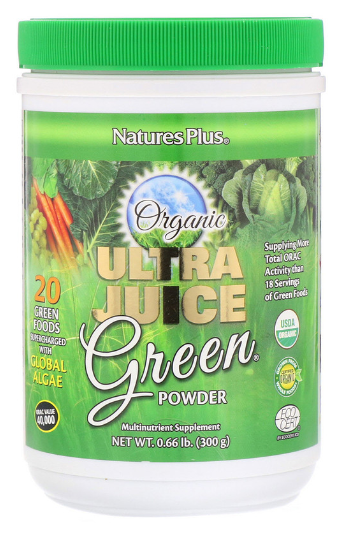 slide 1 of 1, Nature's Plus Ultra Juice Green Organic 30 Day,., 66 lb