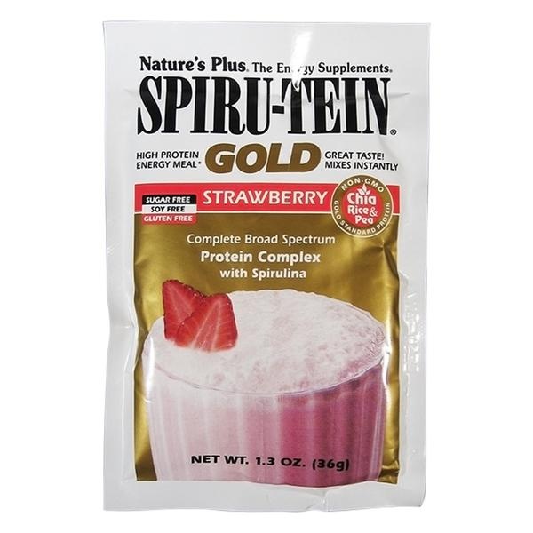 slide 1 of 1, Nature's Plus Strawberry Spirutein Gold, 1.3 oz