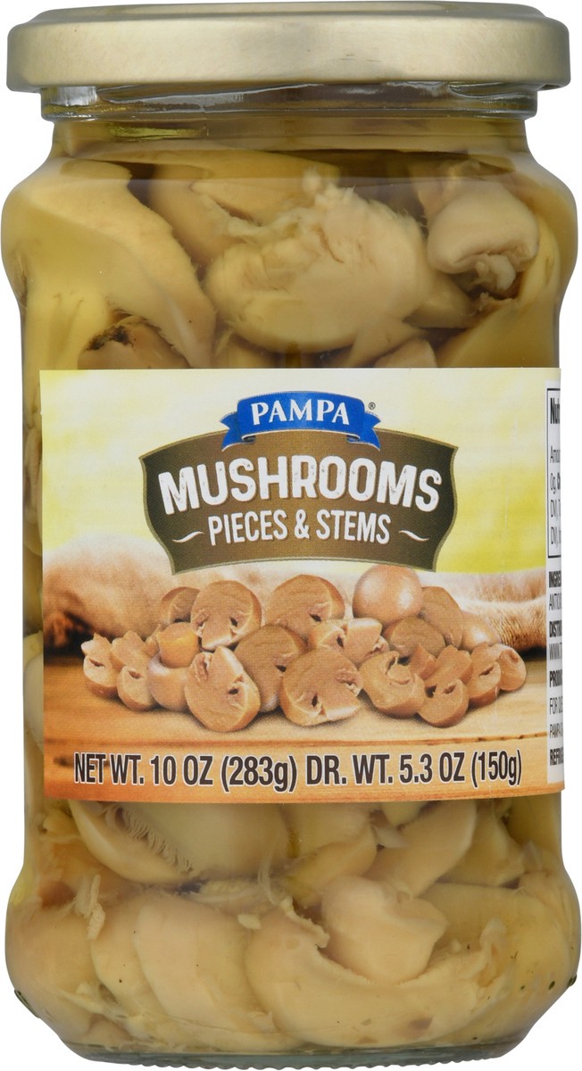 slide 8 of 14, Pampa Pieces & Stems Mushrooms, 10 oz