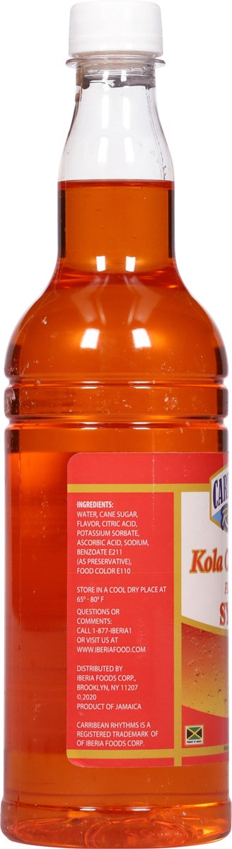 slide 2 of 13, Caribbean Rhythms Kola Champagne Flavored Syrup - 25.4 fl oz, 25.4 fl oz