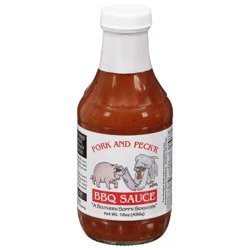 Pork & Peckr BBQ Sauce 16 oz