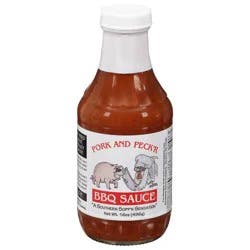 Pork & Peckr BBQ Sauce 16 oz