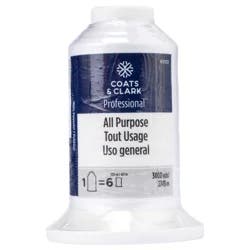 C&C Professional AP Thread - White - 3000 yds