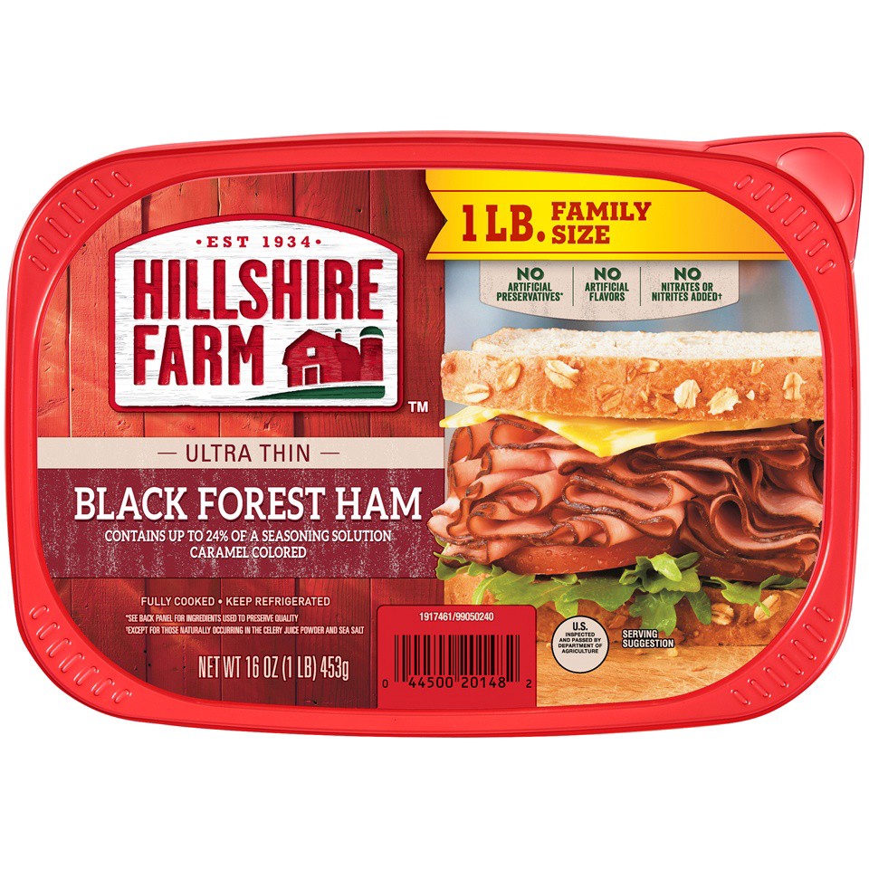 slide 5 of 6, Hillshire Farm Deli Select® Ultra Thin Black Forest Ham, 16 oz, 16 oz