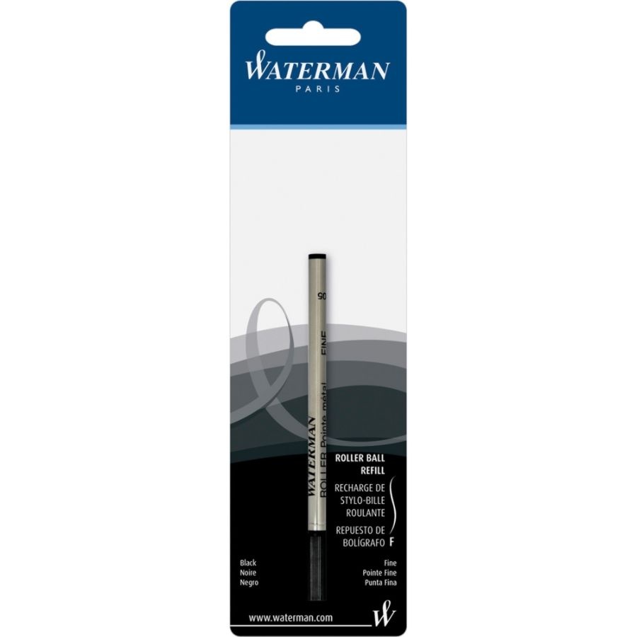 slide 4 of 5, Waterman Rollerball Pen Refill, Fine Point, Black, 0.5 mm, 0.5 mm