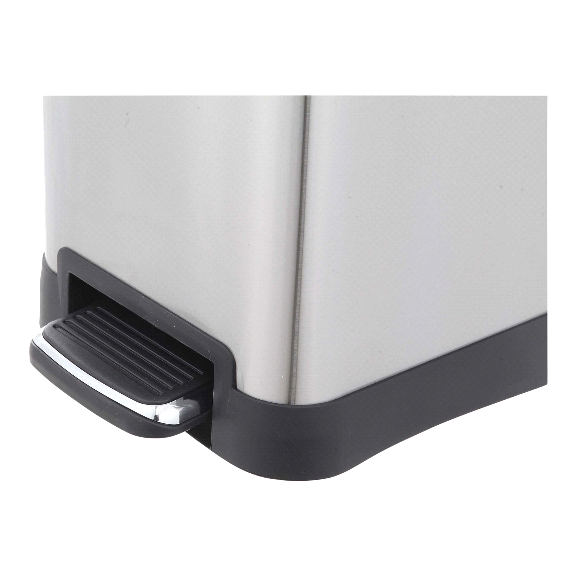 slide 13 of 13, Test Rite Stainless Steel Slim Rectangular Bin, 45 liter