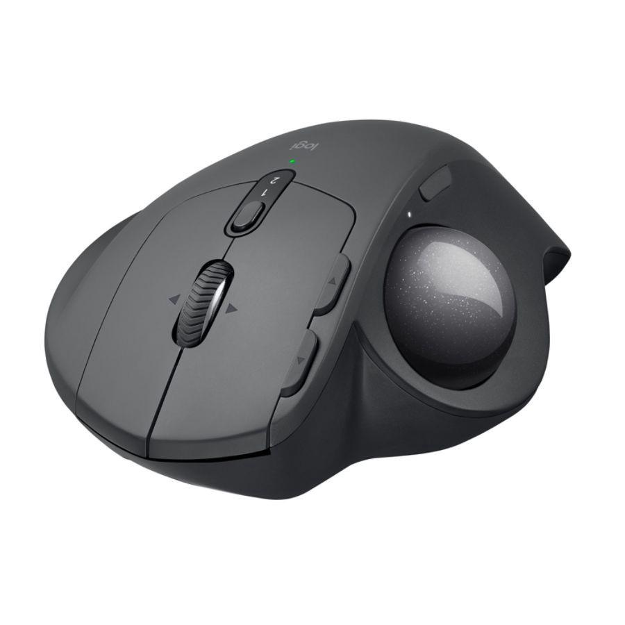 slide 2 of 10, Logitech Mx Ergo Plus Advanced Wireless Trackball, Black, 1 ct