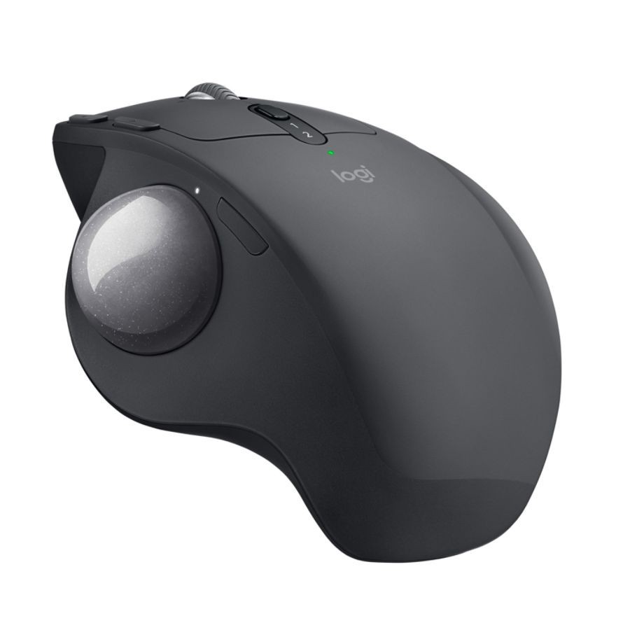 slide 3 of 10, Logitech Mx Ergo Plus Advanced Wireless Trackball, Black, 1 ct