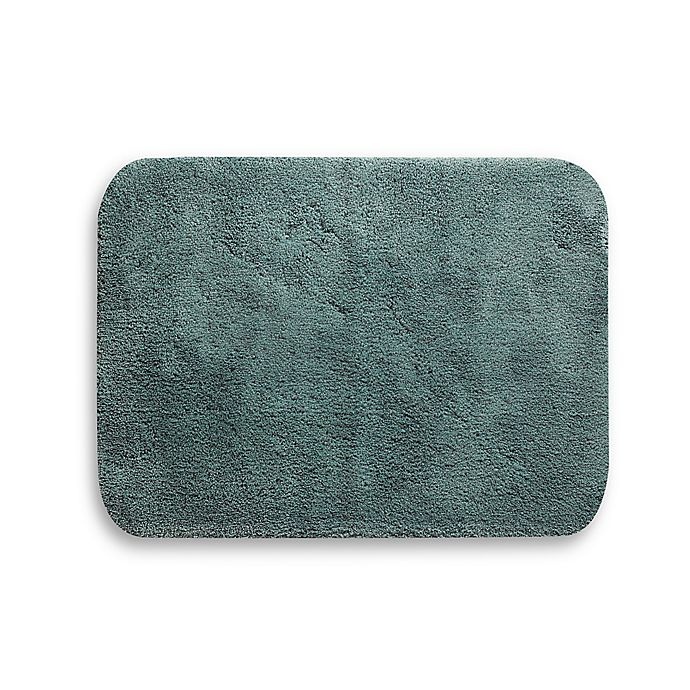 slide 1 of 1, Wamsutta Perfect Soft Bath Rug - Teal, 21 in x 34 in