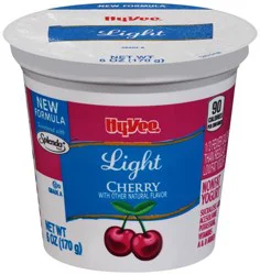 Hy-Vee Light Cherry Yogurt