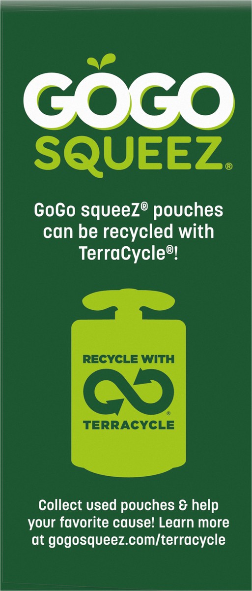 slide 4 of 12, GoGo squeeZ Cherry Raspberry & Lime Fruit Blend with Electrolytes 10 - 3.9 oz Pouches, 10 ct