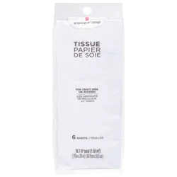 American Greetings Tissue Papers 6 ea
