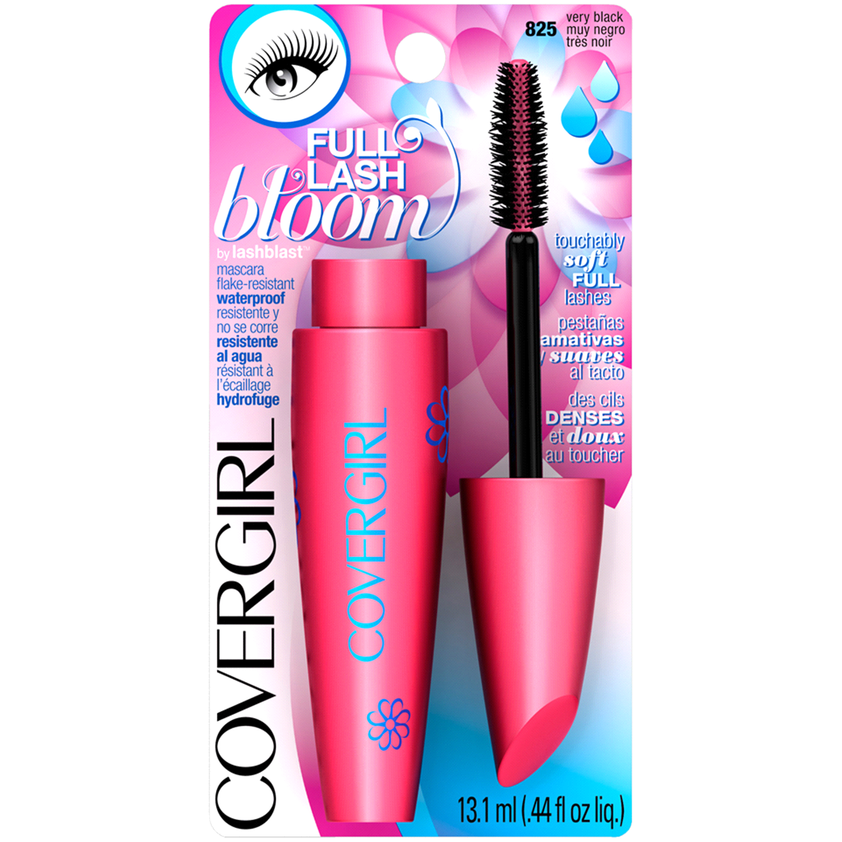 slide 1 of 5, Covergirl Full Lash Bloom Waterproof Mascara 826 Very Black, 44 fl oz