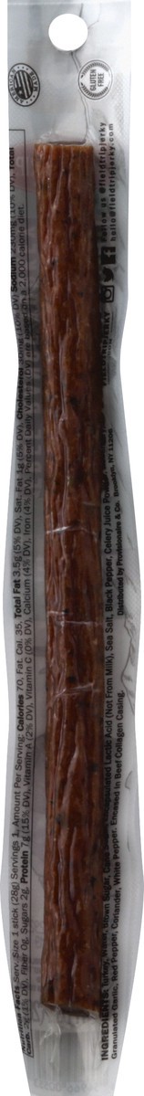 slide 8 of 8, Field Trip Cracked Pepper Turkey Stick 1 oz, 1 oz