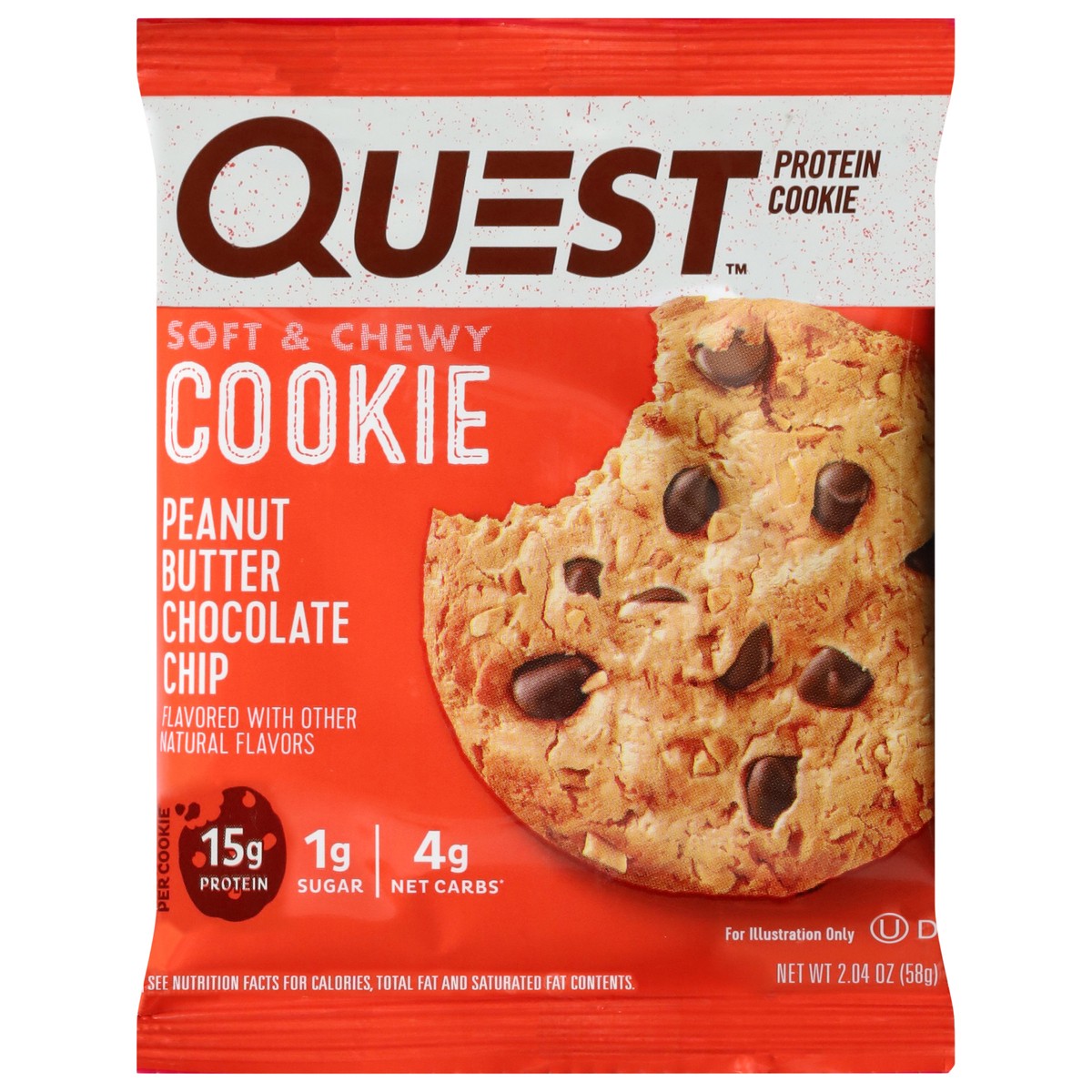 slide 1 of 10, Quest Protein Cookie, 2.04 oz