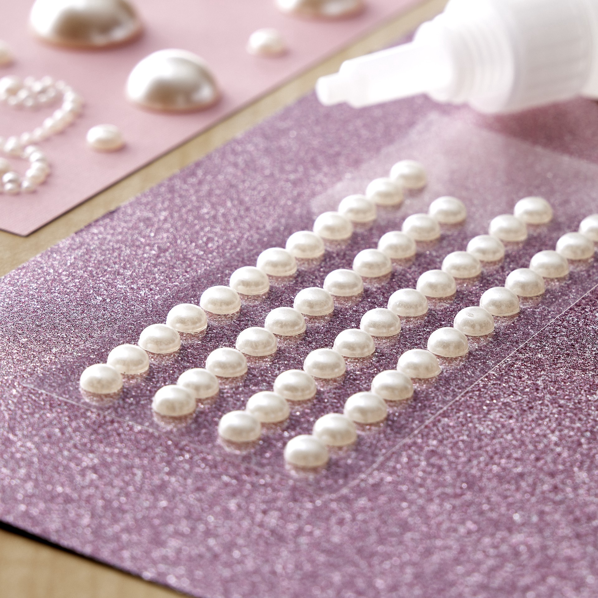 slide 2 of 2, Recollections Faux Pearl Embellishments, 6 mm