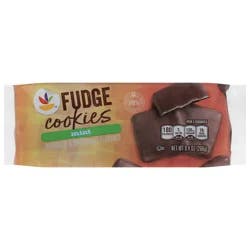 Giant Fudge Mint Cookies