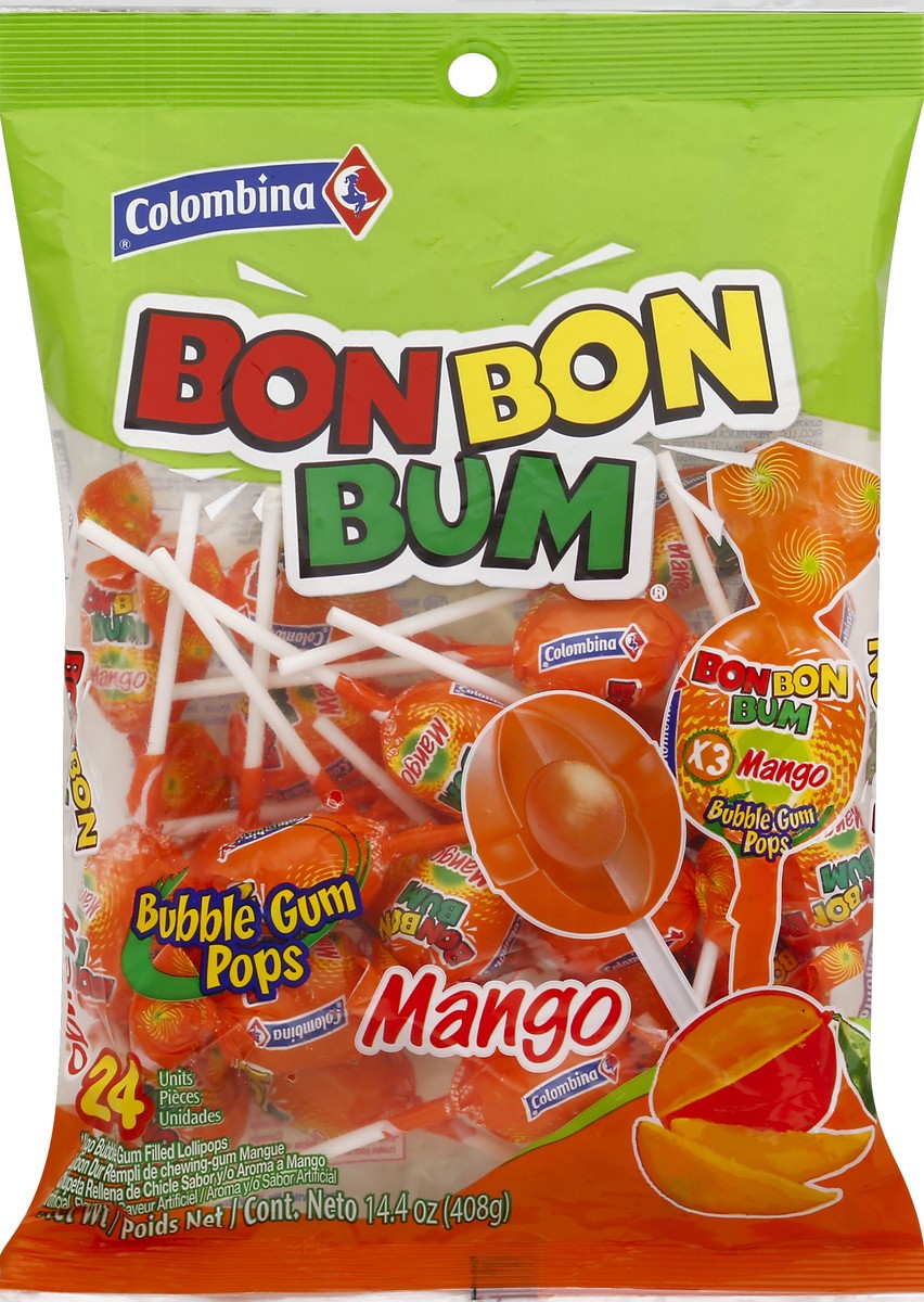slide 1 of 1, Bon Bon Bum Pops - 24 ea, 24 ct