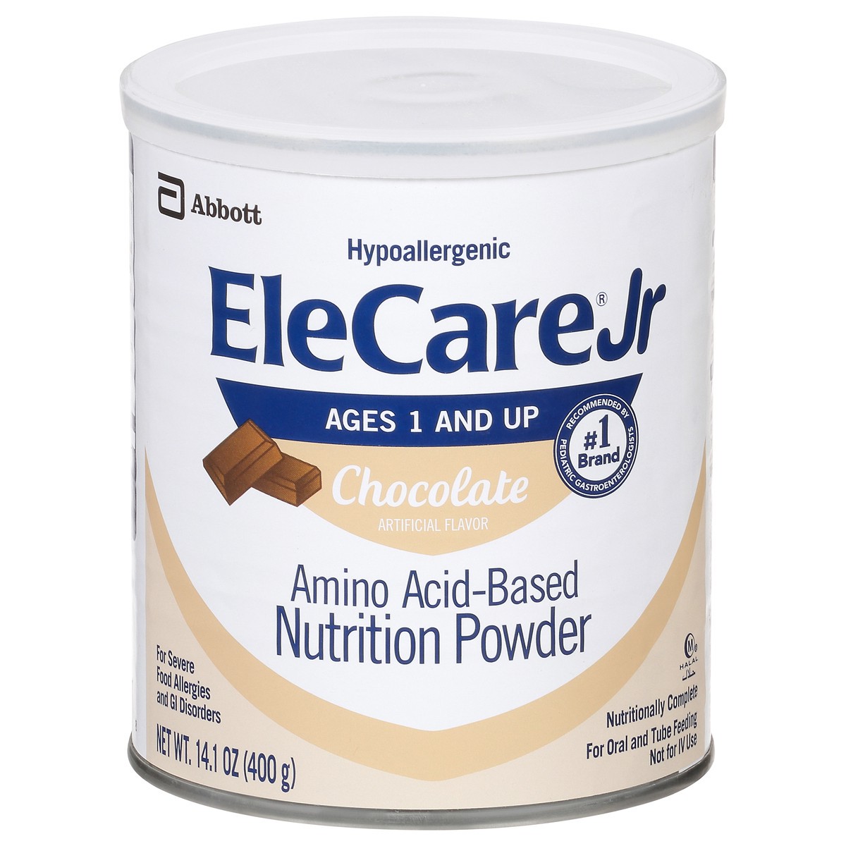 slide 3 of 14, EleCare Jr Chocolate Nutrition Powder 14.1 oz, 14.1 oz