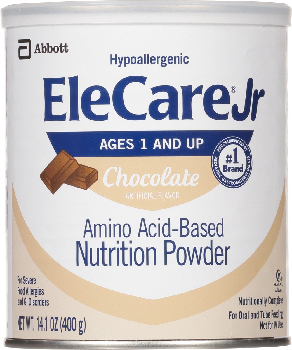 slide 12 of 14, EleCare Jr Chocolate Nutrition Powder 14.1 oz, 14.1 oz