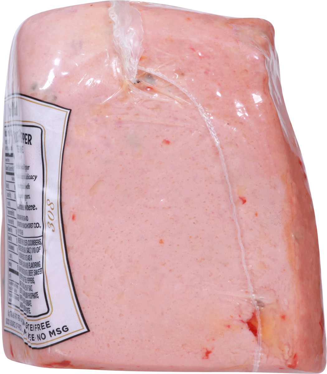 slide 5 of 9, Boar's Head Terrine Pickle & Pepper Loaf 1 ea, per lb