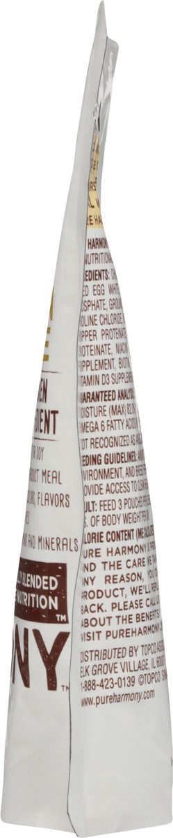 slide 8 of 9, Pure Harmony Dog Food Grain Free Chicken, Salmon & Sweet Potato Stew In Gravy Dog Food Pouch, 3.5 oz