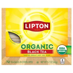 Lipton LPT Organic 5 72ct