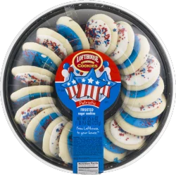 Lofthouse Patriotic Frosted Sugar Cookies Party Tray