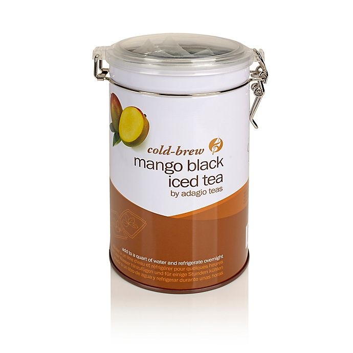 slide 1 of 1, Adagio Teas Mango Black Iced Tea, 8.4 oz