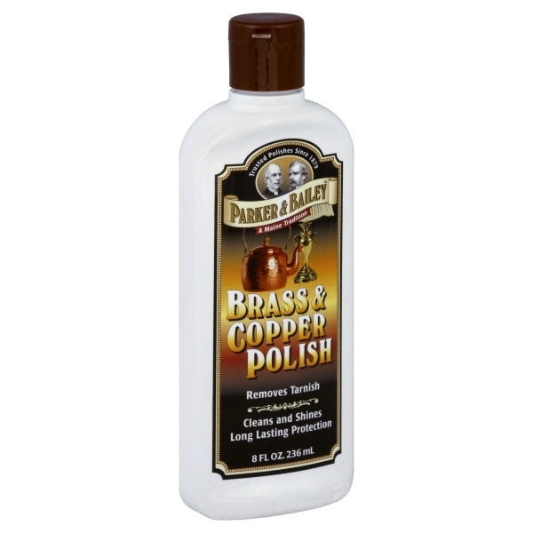 slide 1 of 1, Parker & Bailey Brass And Copper Polish, 8 fl oz