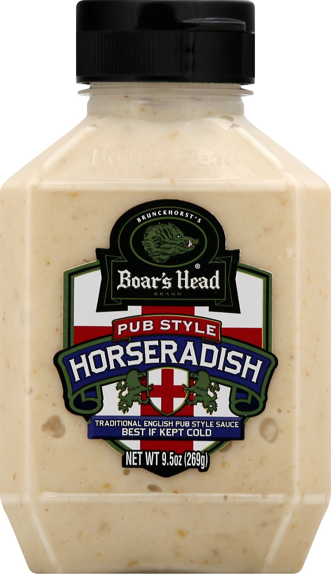 slide 1 of 4, Boars Head Sauce, Horseradish, Pub Style, 9.5 oz
