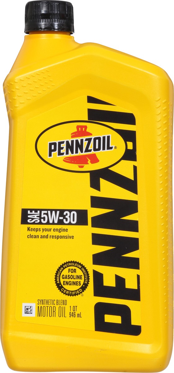 slide 5 of 9, Pennzoil SAE 5W-30 Motor Oil 1 qt, 1 qt