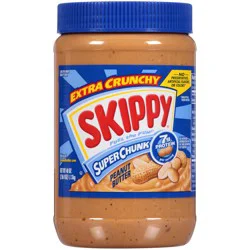 Skippy Super Chunk Extra Crunchy Peanut Butter 40 oz. Jar
