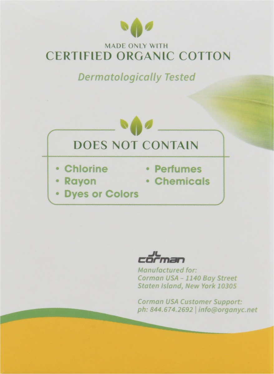 slide 13 of 13, Organyc Tampon Regular Eco Applicator, 16 ct