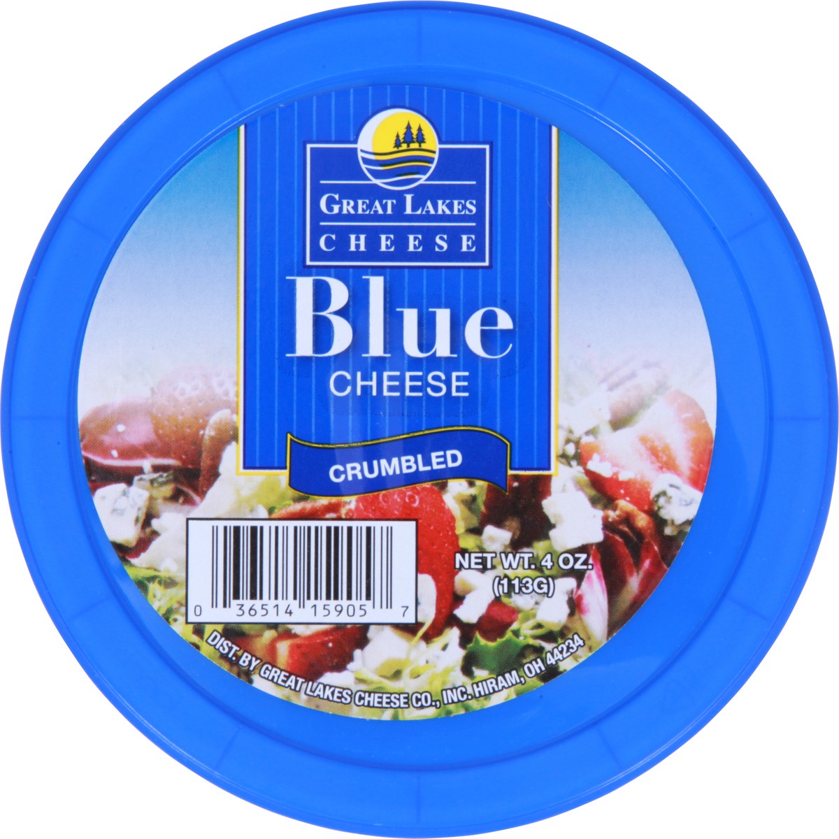 slide 5 of 9, Great Lakes Cheese Blue Crumbled Cheese 4 oz, 4 oz