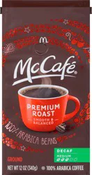 McCafé Premium Roast Decaf Ground Coffee, 12 oz. Bag