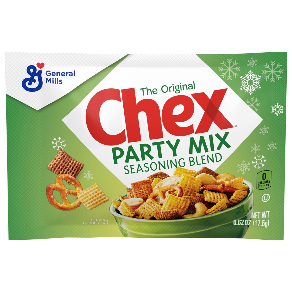 slide 1 of 9, Chex The Original Chex Party Mix Seasoning Blend, Snack Mix Recipe Ingredient, 0.62 oz Packet, 0.6 oz