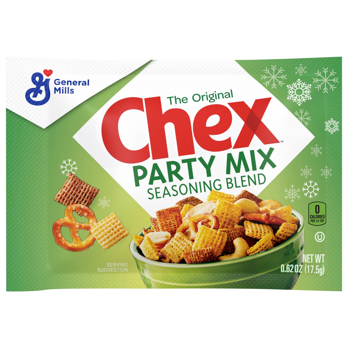 slide 1 of 9, Chex The Original Chex Party Mix Seasoning Blend, Snack Mix Recipe Ingredient, 0.62 oz Packet, 0.6 oz