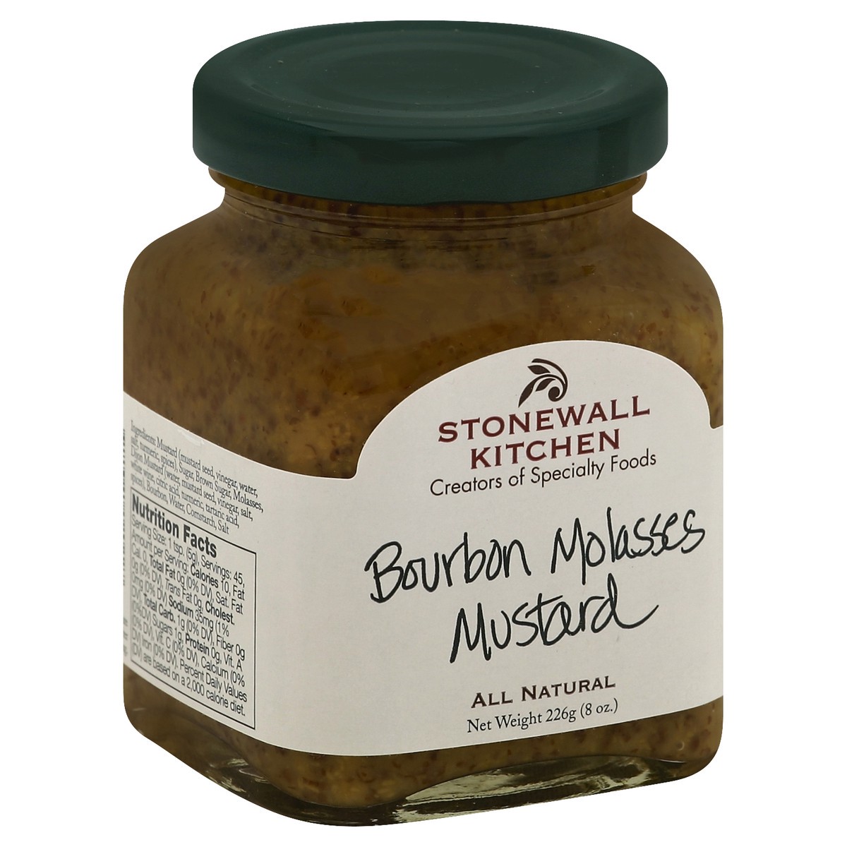 slide 2 of 3, Stonewall Kitchen Stonewall Bourbon Molasses Mustard, 8 oz