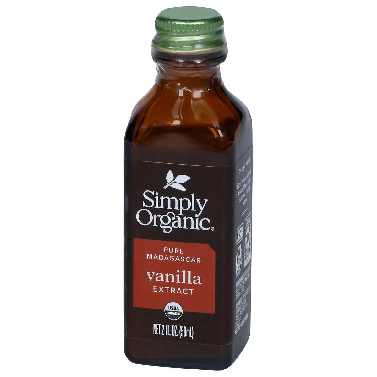 slide 8 of 9, Simply Organic Pure Madagasar Vanilla Extract 2 fl oz, 2 fl oz